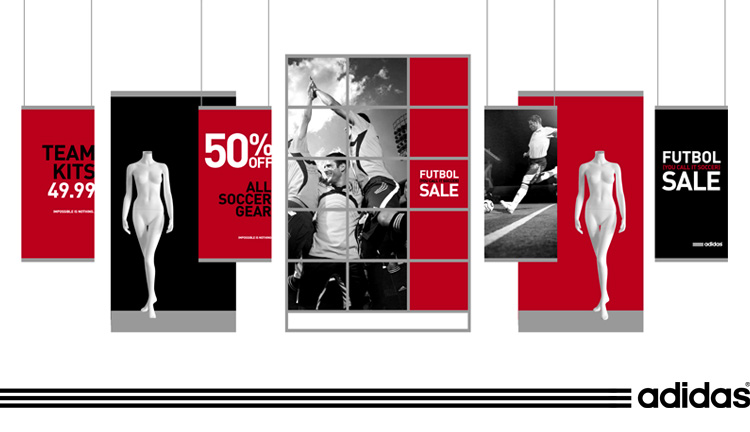 adidas outlet fixture graphics